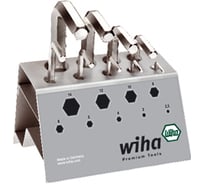 Набор ключей 6-тигранных коротких 351 VB в подставке, 9 предметов Wiha 01182