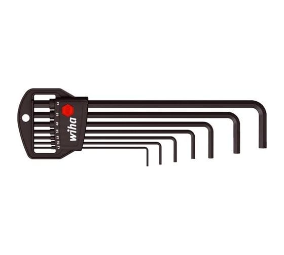 Набор шестигранных ключей 7шт Wiha Classic 352 H7B 06384