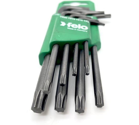 Набор Г-образных шестигранных ключей Felo Torx T9-T40 8 шт. 34888811