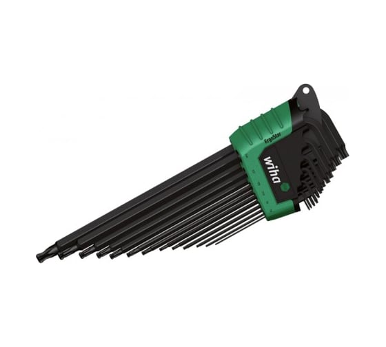 Набор ключей со сферической головкой 13шт Wiha TORX ErgoStar 366BE HZ13 36487