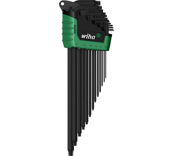 Набор ключей со сферической головкой 13шт Wiha TORX ErgoStar 366BE HZ13 36487