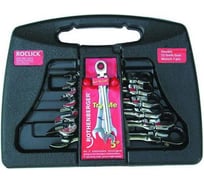 Набор ключей трещотка/рожковый 8-19мм, 7шт Rothenberger ROCLICK 70490