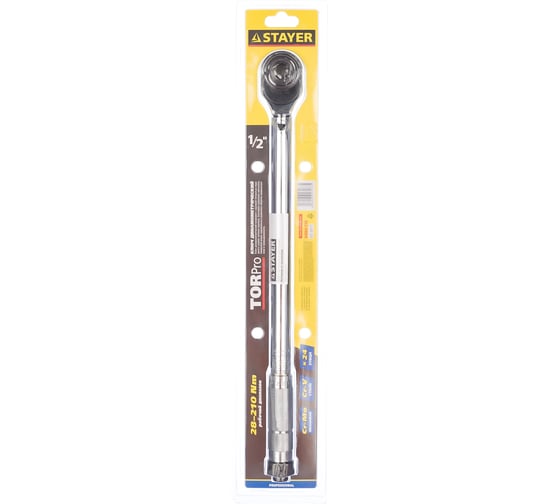 Динамометрический ключ Stayer PROFI 64064-210, 1/2", 28-210 Нм