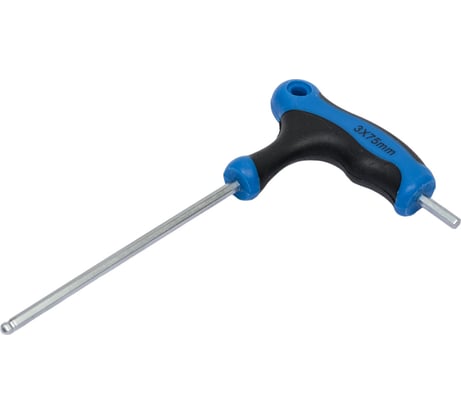 Шестигранный ключ HOEGERT TECHNIK типа Т с шаровым наконечником, длинный, 3 мм HT1W853