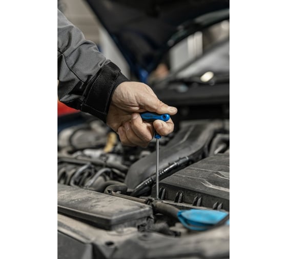 Ключ HOEGERT TECHNIK torx security типа Т, длинный, TT25 HT1W872