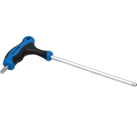 Шестигранный ключ HOEGERT TECHNIK типа Т с шаровым наконечником, длинный, 4 мм HT1W854