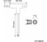 Ключ HOEGERT TECHNIK torx security типа Т, длинный, TT15 HT1W870 3