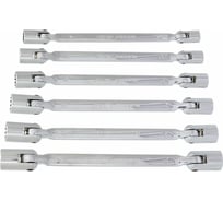 Набор двусторонних шарнирных торцовых ключей NEO Tools с внутренним шестигранником, 6 шт. 09-140