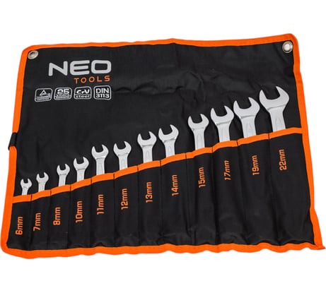 Набор комбинированных ключей NEO Tools 12 шт 09-752