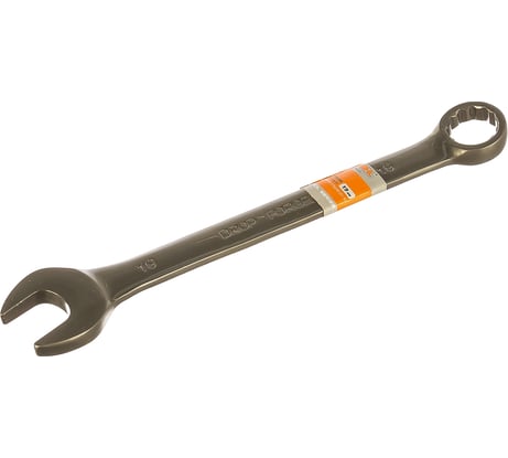 Комбинированный ключ SANTOOL CR-V 19 мм черный никель 031604-019-019