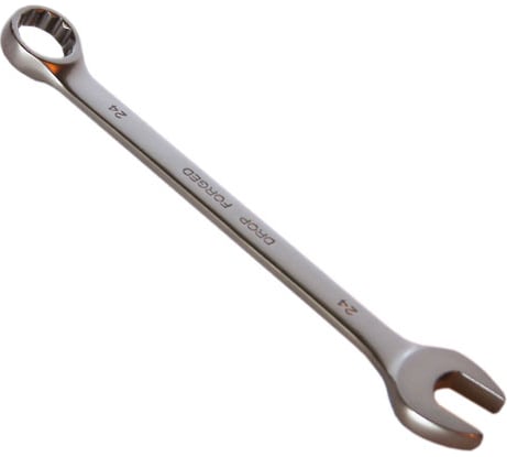 Комбинированный ключ SANTOOL CR-V 24 мм черный никель 031604-024-024