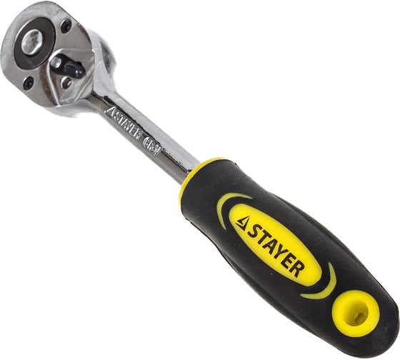 Трещотка для торцовых головок STAYER PROFI 45 зубцов 27786-3/8