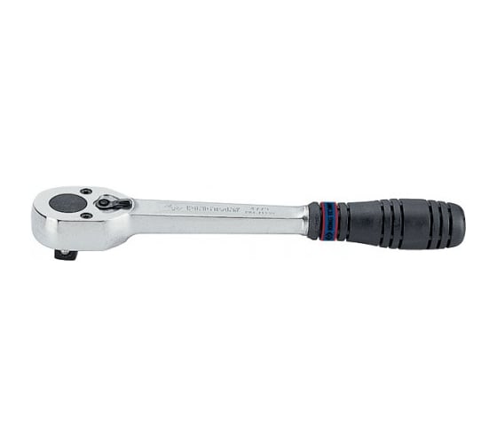 Флажковая трещотка с фиксатором 1/2", 250мм, 32 зубца KING TONY 4779-10GR