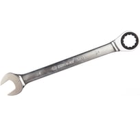 Трещоточный комбинированный ключ 24мм KING TONY 373124M