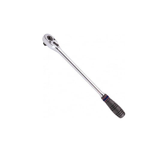 Флажковая трещотка с кнопкой 1/2", 250мм, 32зубца KING TONY 4762-10G