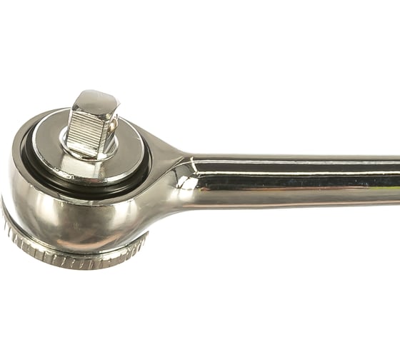 Трещотка (1/4", 140 мм, 24 зубца, дисковый механизм) KING TONY 2725-55G