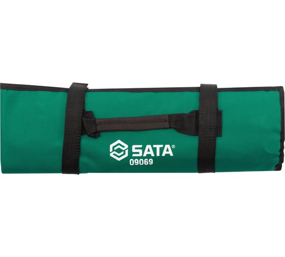 Набор комбинированных ключей Sata 14 пр, дюймовые, чехол 9069