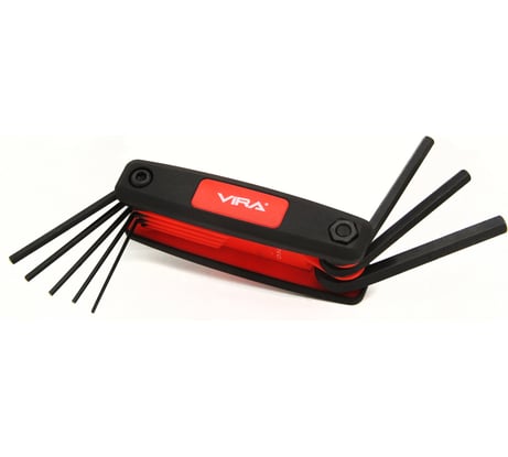 Набор складных шестигранных ключей набор шестигранников 8 ключей Vira 303144