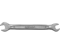 Рожковый гаечный ключ Зубр МАСТЕР 9х11 мм 27010-09-11