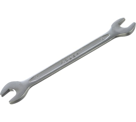 Гаечный рожковый ключ Зубр МАСТЕР 14х15 мм 27010-14-15