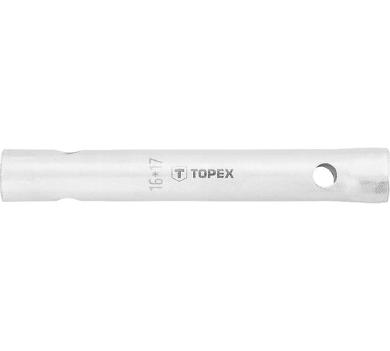 Торцевой двухсторонний ключ TOPEX 16x17 мм 35D935
