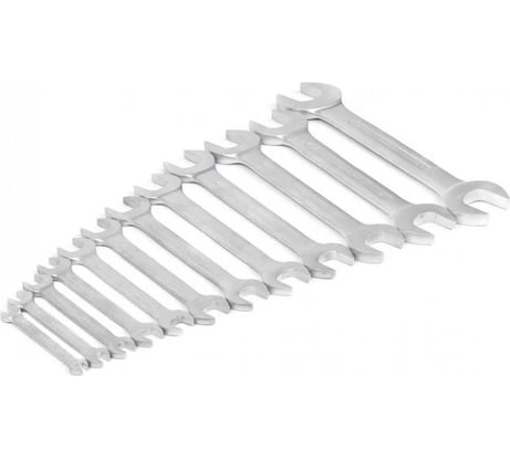 Набор гаечных двусторонних ключей HORTZ HOR 6-36, хромированный 1069278