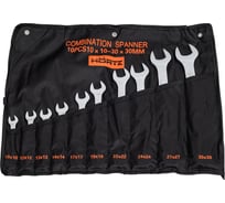 Набор комбинированных ключей HORTZ HOR 10-30, хромированный 1086386