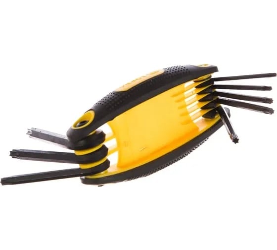 Набор шестигранных ключей TOPEX 1.5-6 мм, 8 шт. 35D958