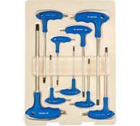 Набор Г-образных ключей TORX (T10-T50, 9 предметов) KING TONY 22309PR