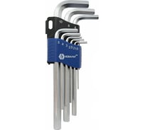 Набор ключей угловых шестигранных КОБАЛЬТ 020403-09