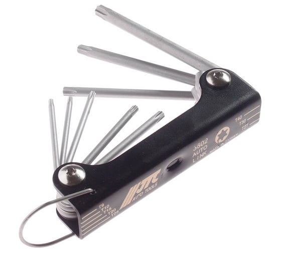 Набор складных ключей TORX T9-T40 8шт JTC-3502 1