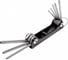Набор ключей TORX складных JTC с отверстием T9H-T40H, 8 предметов, 3503 682627 1