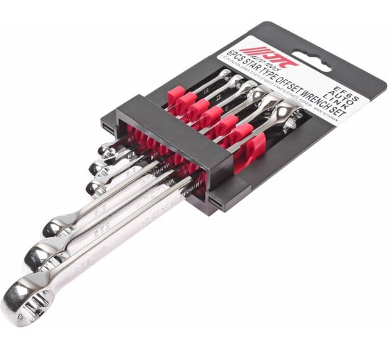 Набор накидных ключей TORX Е6-E24 6шт JTC-EF6S