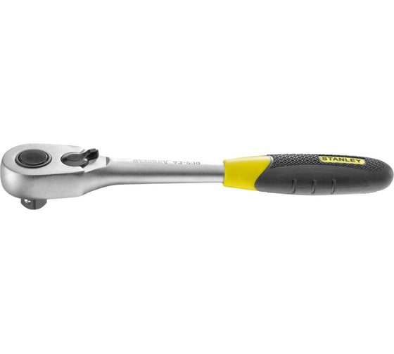 Рукоятка с храповым механизмом Stanley EXPERT PEAR HEAD BIMATERIAL HANDLE 1/2 1-13-708 1