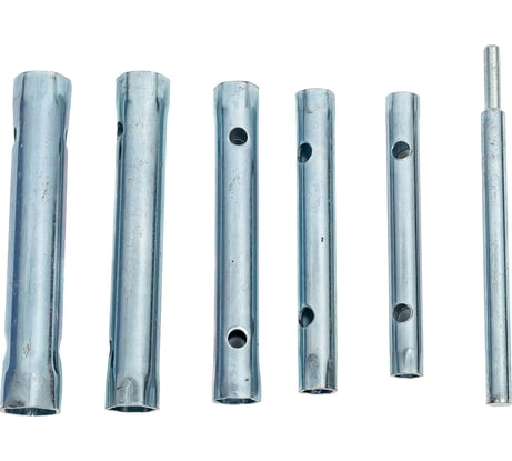 Набор трубчатых ключей КУРС 8-17 мм, 6 шт. 63721