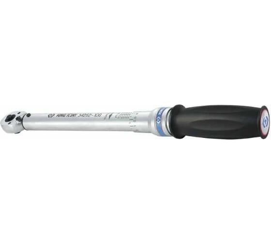 Динамометрический ключ KING TONY 34262-1DG, 1/4", 4-20 Нм, для левой и правой резьбы, футляр