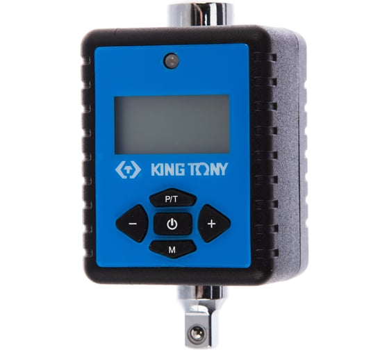 Электронный динамометрический адаптер KING TONY 34207-1A, 1/4", 6-30 Нм, кейс