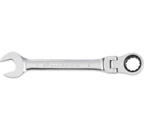 Трещоточный комбинированный ключ с шарниром 9мм KING TONY 373009M