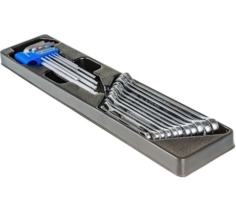 Набор комбинированных ключей и шестигранников, ложемент, 20шт KING TONY 9-90120MR