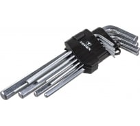 Набор шестигранных ключей TOPEX 1.5-10 мм 35D956