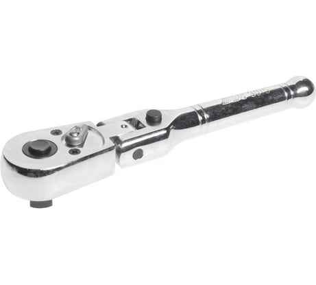 Ключ-трещотка шарнирный укороченный JTC 3/8", 162 мм, с фиксацией, 3015 726503