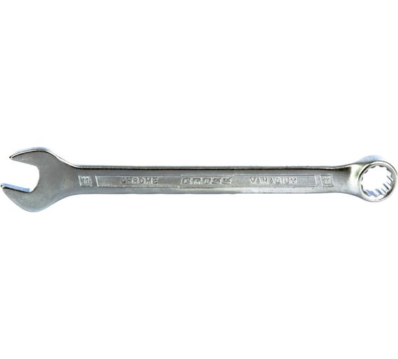 Комбинированный ключ GROSS 11 мм, CrV, холодный штамп 15130