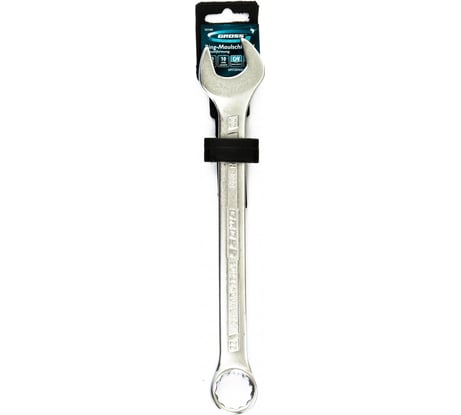 Комбинированный ключ GROSS 22 мм, CrV, холодный штамп 15140