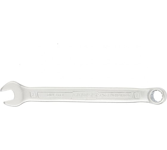 Комбинированный ключ GROSS 7 мм, CrV, холодный штамп 15126 1