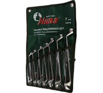 Комплект накидных ключей 6-19мм, 7шт Hans 16007M