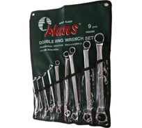 Комплект накидных ключей 6-32мм, 9шт Hans 16009M