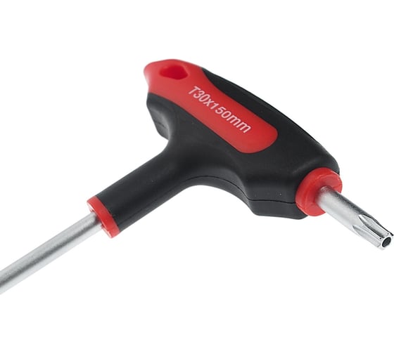 Двусторонний ключ TORX с отверстием и Т-образной рукояткой JTC T30H JTC-784830