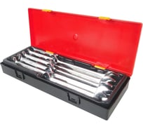 Набор рожковых двухсторонних ключей в кейсе 10 предметов JTC-K6103