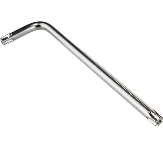 Набор удлиненных имбусовых ключей Tamper-Torx, 9 шт: TT T10-T50, 45Х, закаленные, никель СИБРТЕХ 12322
