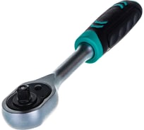 Ключ-трещотка 1/4", 72 зуба, с быстрым сбросом, CrV STELS 14025